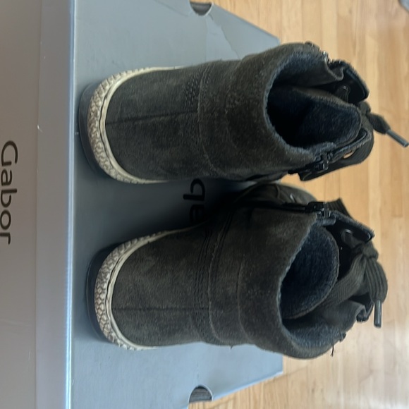 German Gabor olive green sneakers - Picture 5 of 7